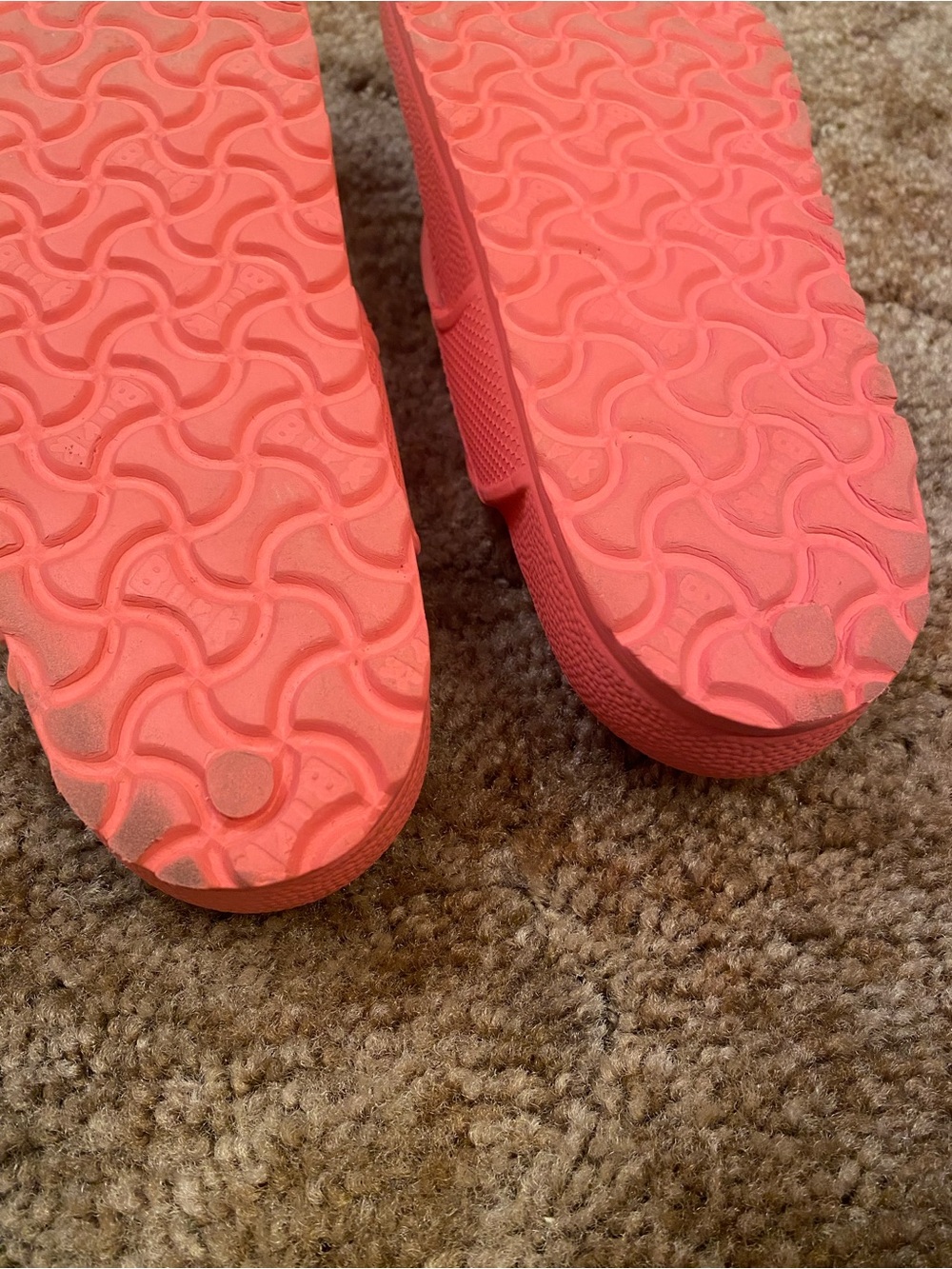 Birkenstock Coral-Pink EVA Thong Sandals - Picture 6 of 8